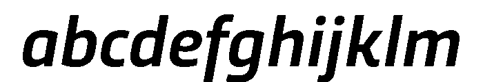 RSTTrasandina MediumItalic Instance FONT