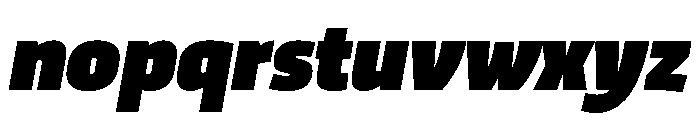 RSTTrasandina UltraItalic Instance Font LOWERCASE