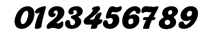 RT Chonzo Regular Font OTHER CHARS