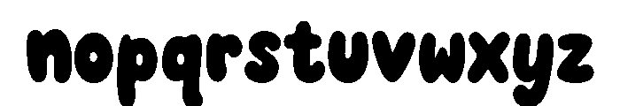 RT Nutmeg League Regular Font LOWERCASE