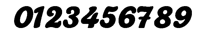 RTChonzo-Regular Font OTHER CHARS