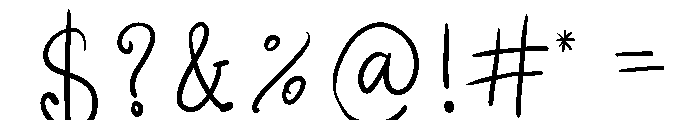 RTMagicalCharm-Regular Font OTHER CHARS