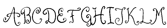 RTMagicalCharm-Regular Font UPPERCASE