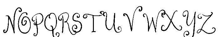 RTMagicalCharm-Regular Font UPPERCASE