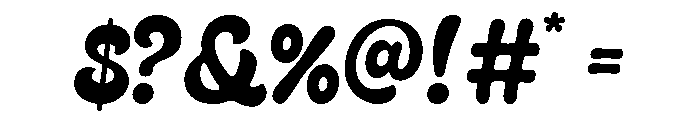 RTMorvaneScript-Regular Font OTHER CHARS