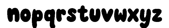 RTNutmegLeague-Regular Font LOWERCASE