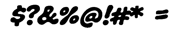 RTWildRoutine-Narrow Font OTHER CHARS