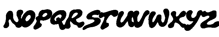 RTWildRoutine-Narrow Font UPPERCASE