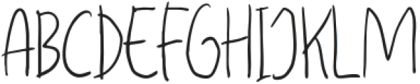 RT Affection Handwritten otf (400) Font UPPERCASE
