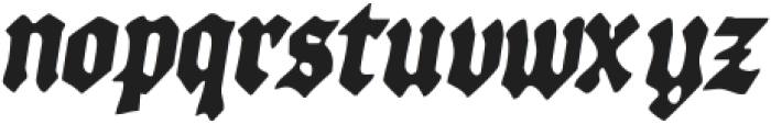 RT Nocturne Black Inked Slanted otf (900) Font LOWERCASE