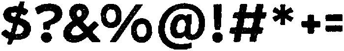RTCO BRISLING Stamp otf (400) Font OTHER CHARS