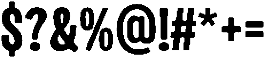 RTCO BRISLING Tall otf (400) Font OTHER CHARS