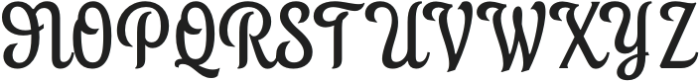 RTCO Birketts Script otf (400) Font UPPERCASE