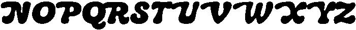 RTChonzo-Regular otf (400) Font UPPERCASE
