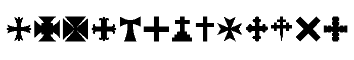 RTA Cross FONT