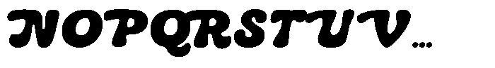 RT Chonzo Font UPPERCASE