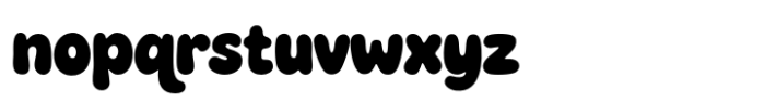 RT Chubby Dinner Font LOWERCASE