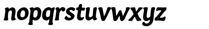 RT Wildkins Slant Font LOWERCASE