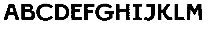 RTCO BRISLING Roughen Font UPPERCASE