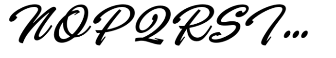 RTCO Preizton Script Font UPPERCASE