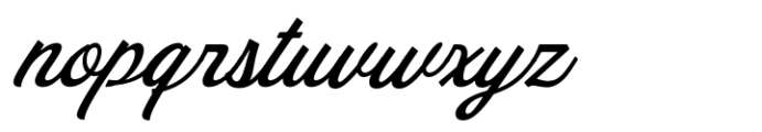 RTCO Preizton Script Font LOWERCASE