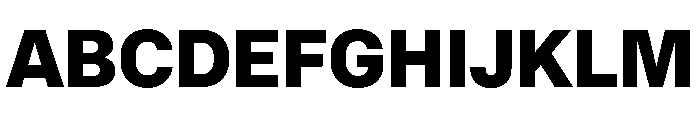 RT Dromo Black Font UPPERCASE