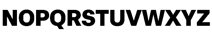 RT Dromo Black Font UPPERCASE