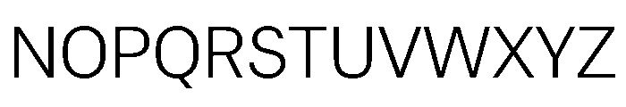 RT Dromo Light Font UPPERCASE
