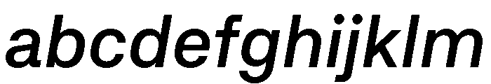 RT Dromo Medium Italic FONT