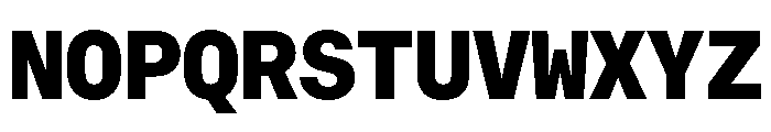 RT Dromo Mono Black Font UPPERCASE