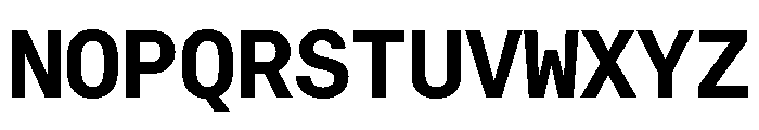 RT Dromo Mono Bold Font UPPERCASE