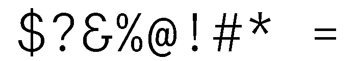 RT Dromo Mono Light Font OTHER CHARS