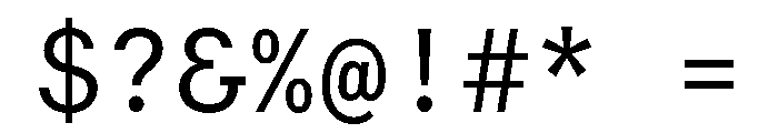 RT Dromo Mono Regular Font OTHER CHARS