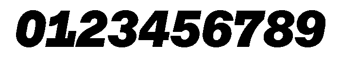 RT Dromo Mono Super Italic Font OTHER CHARS