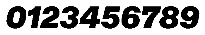 RT Dromo Super Italic Font OTHER CHARS