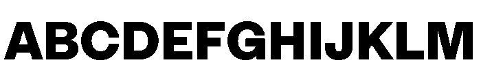 RT Lately Black Font UPPERCASE