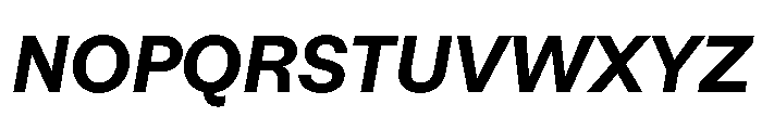RT Lately Bold Italic Font UPPERCASE