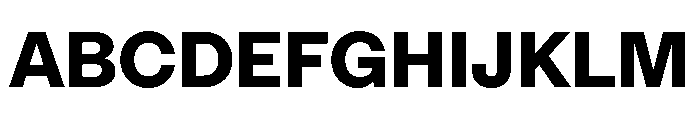 RT Lately Extrabold Font UPPERCASE