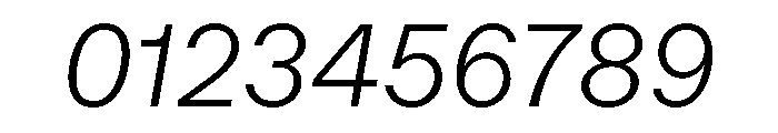 RT Lately Light Italic Font OTHER CHARS