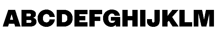 RT Lately Super Font UPPERCASE