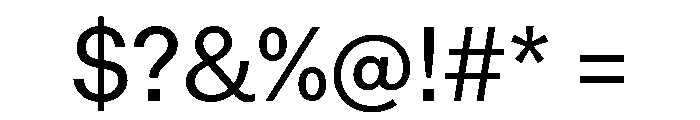 RTLately Regular Font OTHER CHARS