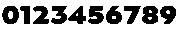 Rubik Mono One Heavy Font OTHER CHARS