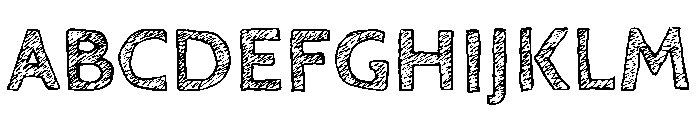 Rubik Puddles Bold Font UPPERCASE