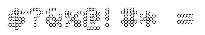 Rubik Puddles Medium Font OTHER CHARS