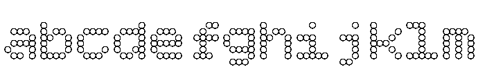 Rubik Puddles Medium FONT