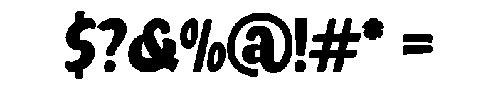 RUGERI-Regular Font OTHER CHARS