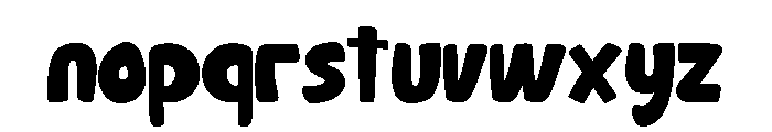 RUGERI-Regular Font LOWERCASE