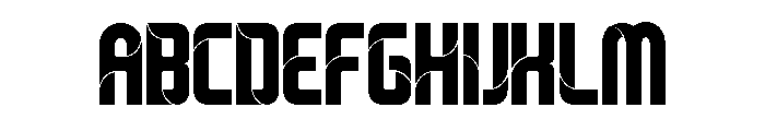 RUNMARK-Regular Font UPPERCASE