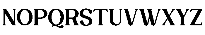 RUTLEDOVE Regular Font UPPERCASE