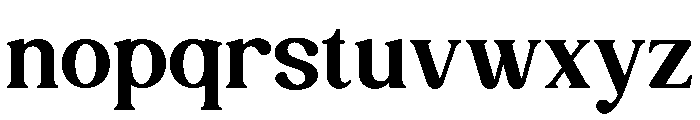 RUTLEDOVE Regular Font LOWERCASE